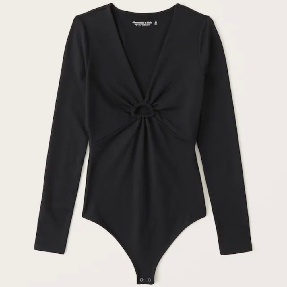 Abercrombie long sleeve bodysuit